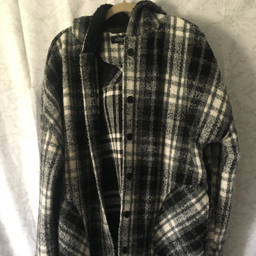 Plaid shacket